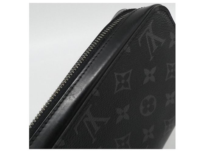 Louis Vuitton Monogram Eclipse Zippy XL Wallet M61698 Black - view 4