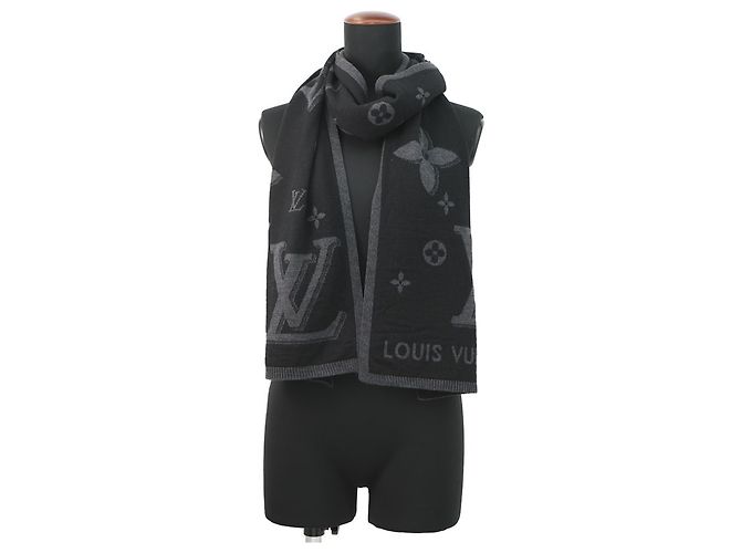 Stola in lana Galaxy di Louis Vuitton in nero - vista 3