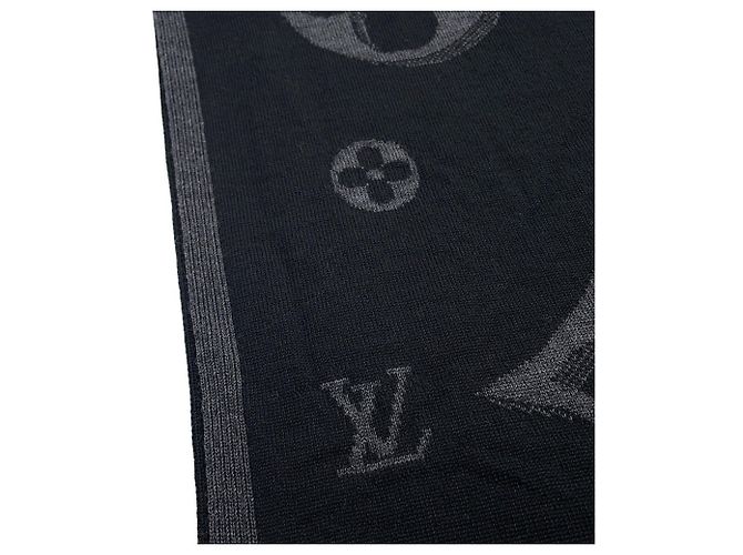 Stola in lana Galaxy di Louis Vuitton in nero - vista 4