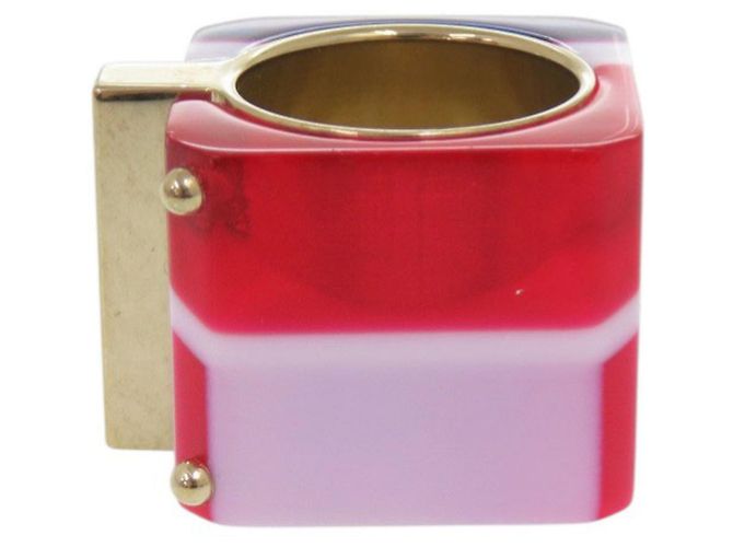 Anello Larghezza Sorbet Christian Dior Rosso Blu D'oro - vista 3