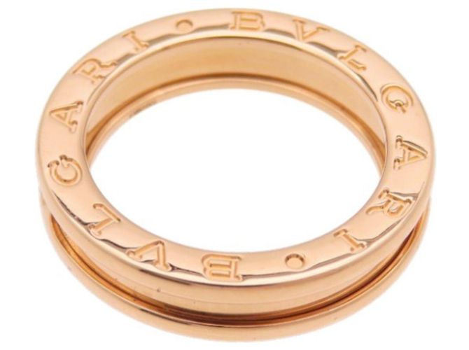 Bulgari Anello B-Zero1 in oro rosa 18K di Bvlgari D'oro - vista 3
