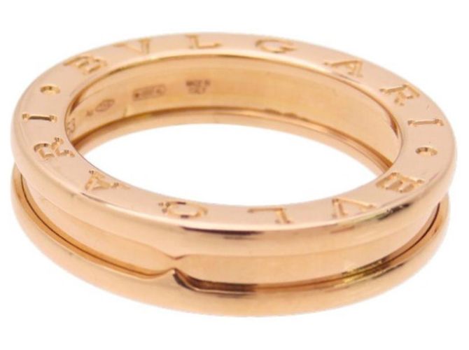Bulgari Anello B-Zero1 in oro rosa 18K di Bvlgari D'oro - vista 5