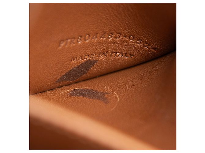 Borsa a Spalla Liane in Pelle di Vitello Saint Laurent Marrone - vista 6