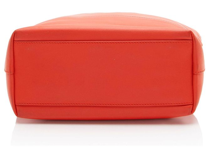 Borsa a secchiello in pelle nappa Bottega Veneta Rosso - vista 4