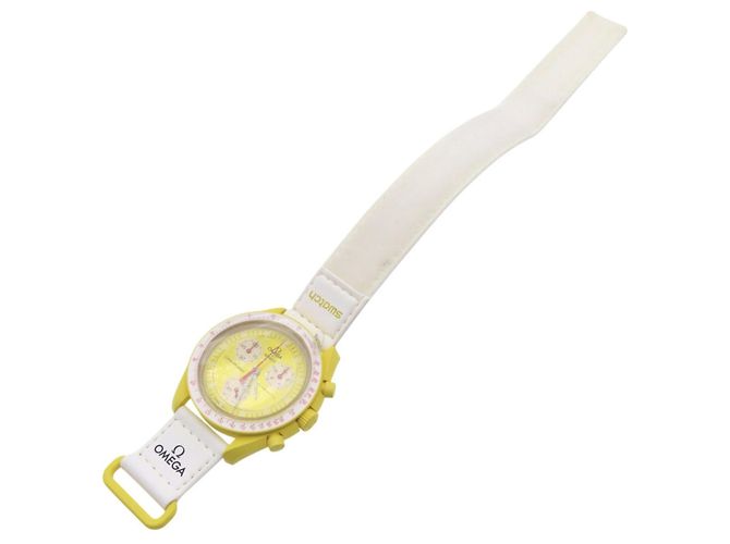 Relógio Quartz Omega x Swatch Mission to the Sun Speedmaster SO33J100 - vista 3