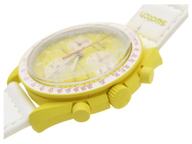 Relógio Quartz Omega x Swatch Mission to the Sun Speedmaster SO33J100 - vista 4