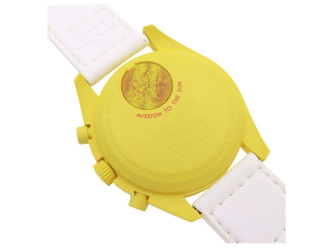 Relógio Quartz Omega x Swatch Mission to the Sun Speedmaster SO33J100 - vista 6