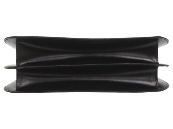 Céline Borsa a spalla in pelle nera Celine Nero - vista 4