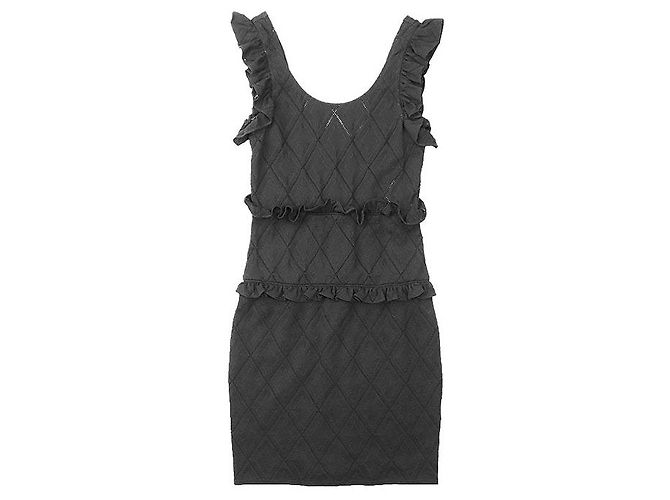 Timeless Chanel P71339 Strickkleid Schwarz - Ansicht 11
