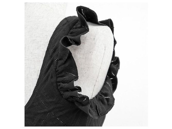 Timeless Chanel P71339 Strickkleid Schwarz - Ansicht 12