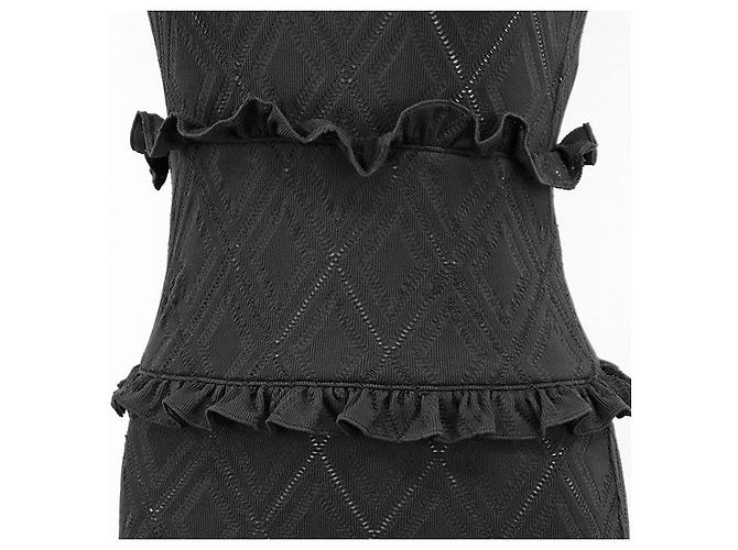 Timeless Chanel P71339 Strickkleid Schwarz - Ansicht 13