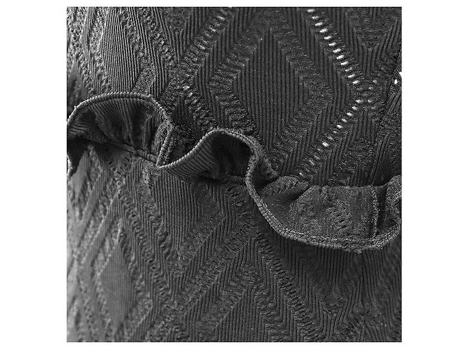 Timeless Chanel P71339 Strickkleid Schwarz - Ansicht 14