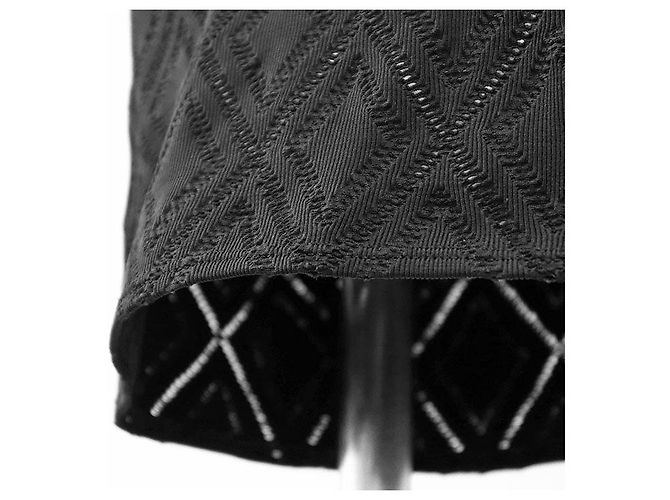 Timeless Chanel P71339 Strickkleid Schwarz - Ansicht 15