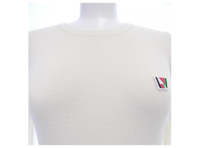 Jersey de seda y cachemira Louis Vuitton Beige - vista 5