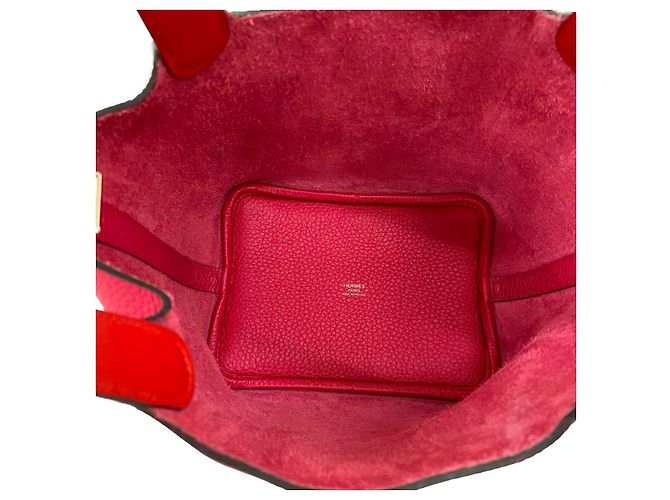 Hermès Picotin Lock PM Handtasche Pink - Ansicht 10