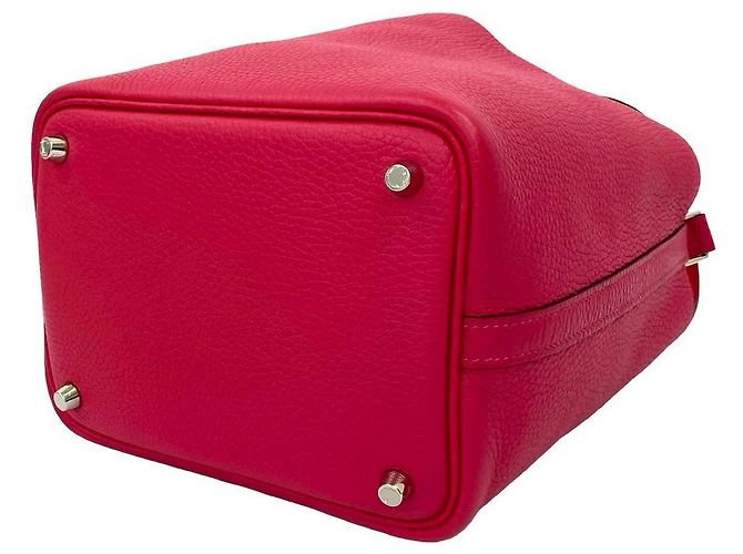 Hermès Picotin Lock PM Handtasche Pink - Ansicht 9