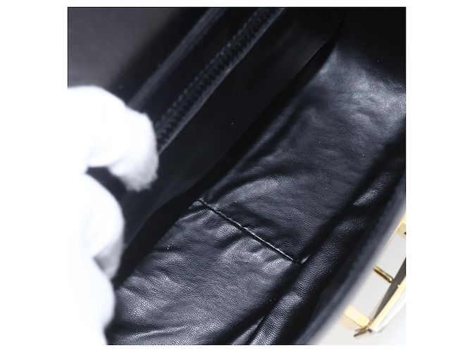 Céline Sac à épaule Celine Horse Carriage en cuir Noir - vue 5
