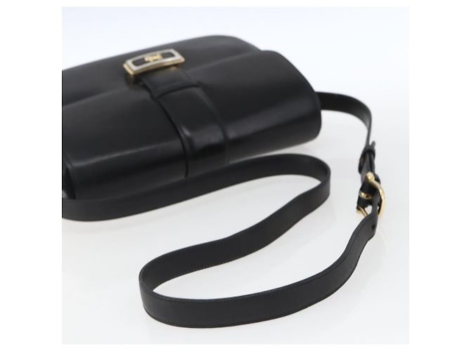 Céline Sac à épaule Celine Horse Carriage en cuir Noir - vue 7