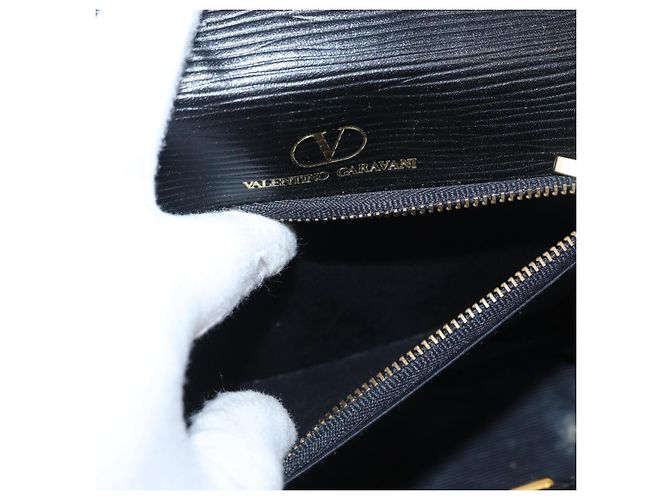Valentino Garavani Pelle Vintage Nero - vista 6