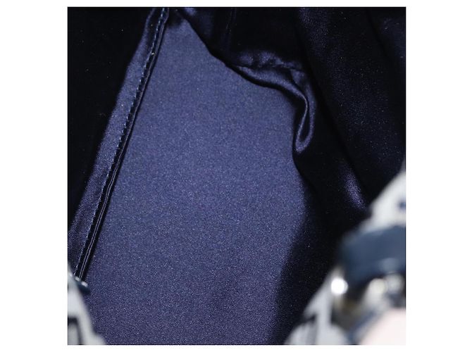 Fendi Shopping-Tote aus Zucchino-Canvas Marineblau - Ansicht 5