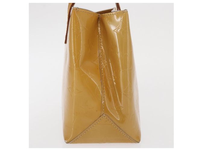 Borsa Reade Monogram Vernis PM di Louis Vuitton Beige - vista 4