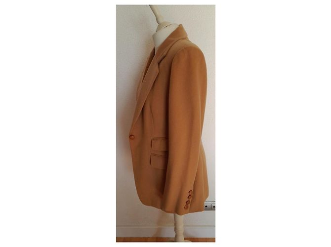 Damenblazer Hermès 95% Kaschmir Größe 42 Braun - Ansicht 5