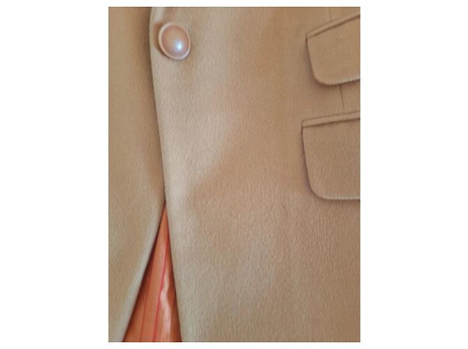 Damenblazer Hermès 95% Kaschmir Größe 42 Braun - Ansicht 8