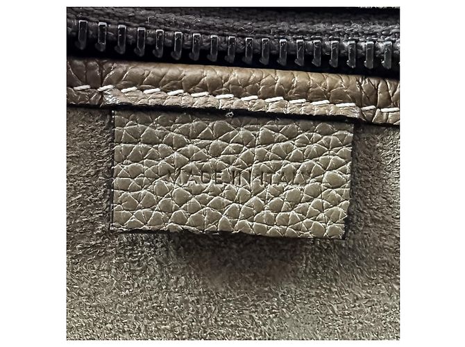 Céline Borsa Celine Luggage Nano Shopper 2 in 1 Marrone - vista 11