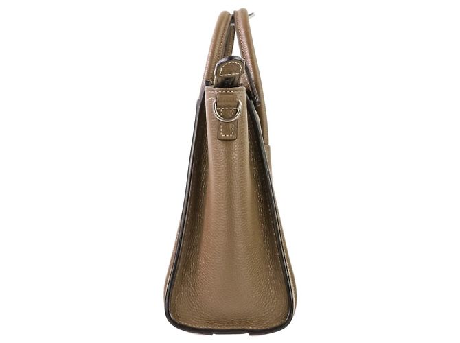 Céline Borsa Celine Luggage Nano Shopper 2 in 1 Marrone - vista 5