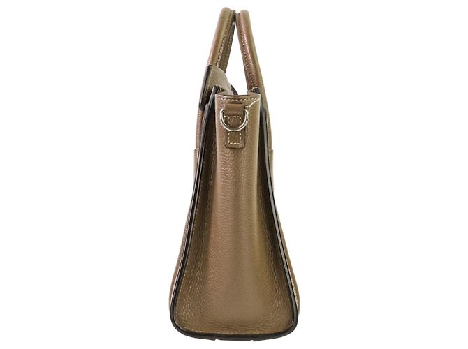 Céline Borsa Celine Luggage Nano Shopper 2 in 1 Marrone - vista 6