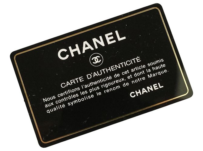 Chanel Deauville GM Kettentasche Weiß Marineblau - Ansicht 10