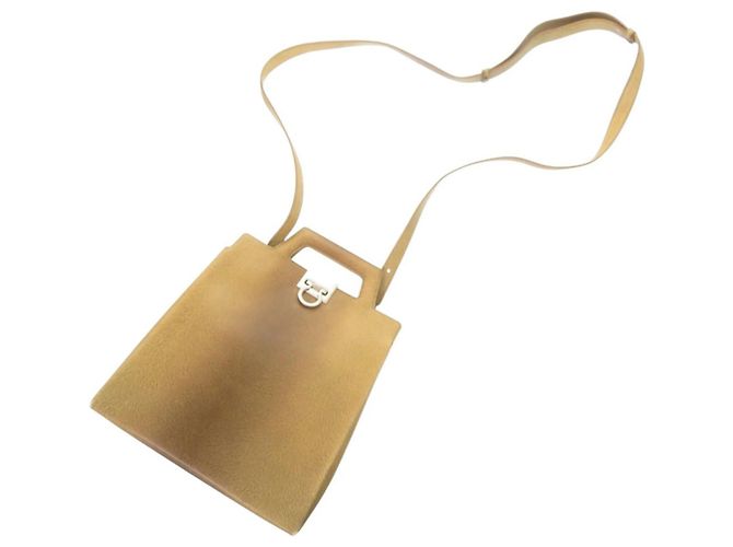 Borsa in pelle marrone Salvatore Ferragamo - vista 9