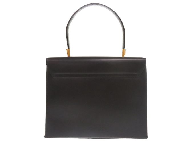 Borsa in pelle Gancini di Salvatore Ferragamo Nero - vista 3