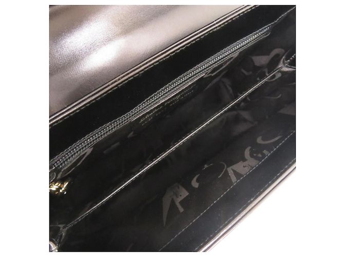 Borsa in pelle Gancini di Salvatore Ferragamo Nero - vista 7