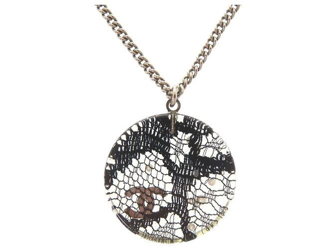 Collar Coco Mark de Chanel Plata - vista 2