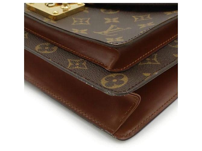 Borsa Monceau 28 Monogramma Louis Vuitton Marrone - vista 4