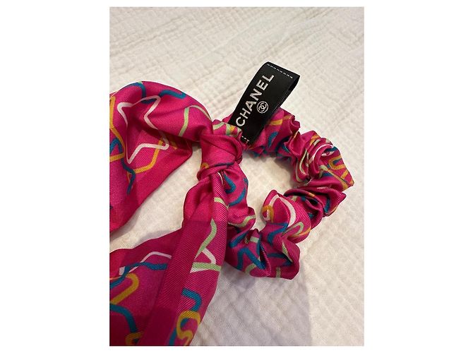 Chanel Kopfschmuck Fuschia - Ansicht 2