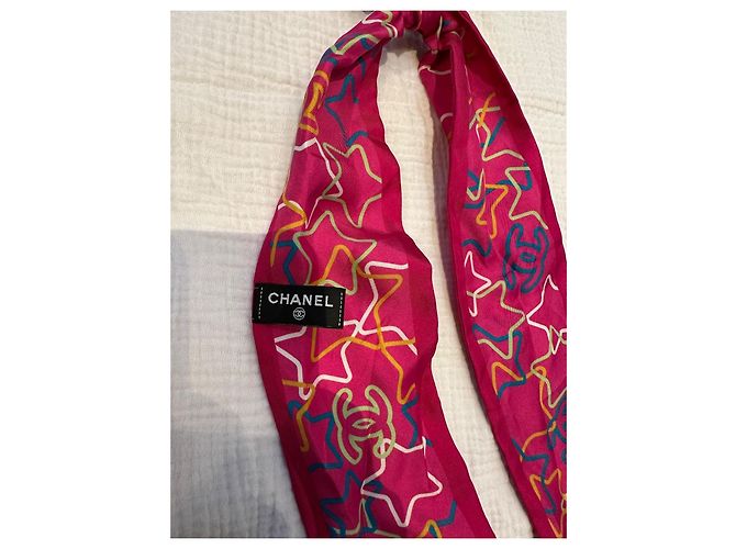 Chanel Kopfschmuck Fuschia - Ansicht 6
