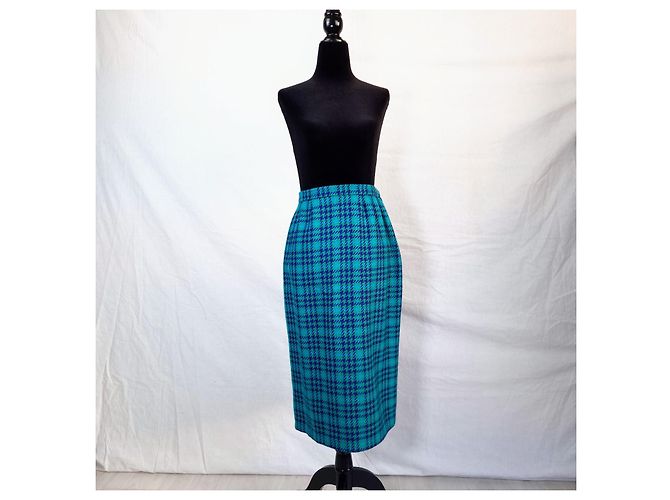 Pierre Balmain tailleur turchese anni 70 - vista 9