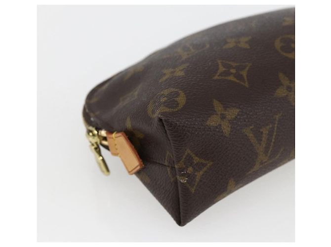 LOUIS VUITTON Pochette Cosmética Monogram PM Bolsa Cosmética M47515 Auth BA10189 Monograma - vista 14