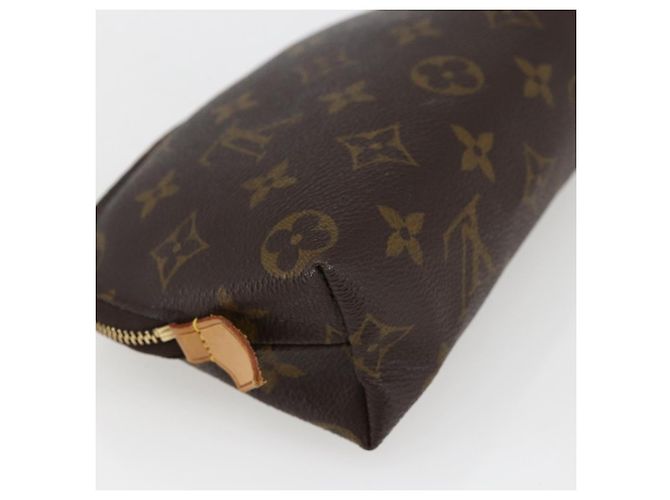 LOUIS VUITTON Pochette Cosmética Monogram PM Bolsa Cosmética M47515 Auth BA10189 Monograma - vista 16