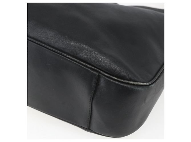 Borsa a Spalla Gucci Bamboo in Pelle 2 in 1 Nero Oro 001 1577 3444 Auth 162200 D'oro - vista 10