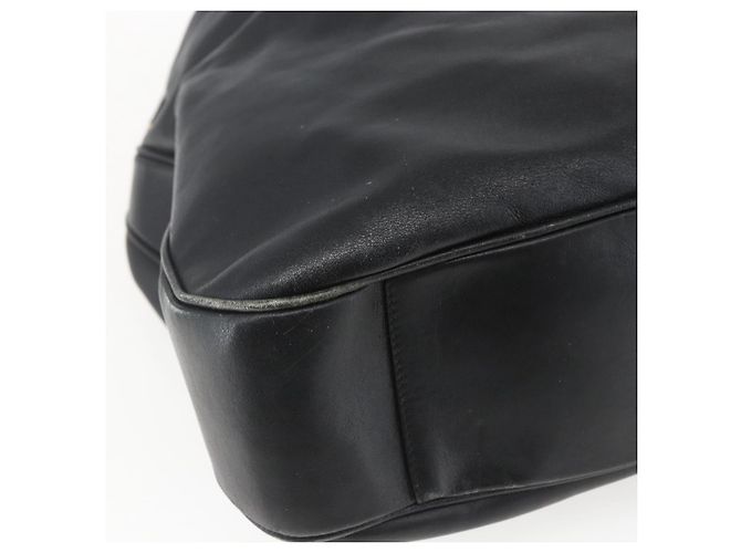 Borsa a Spalla Gucci Bamboo in Pelle 2 in 1 Nero Oro 001 1577 3444 Auth 162200 D'oro - vista 15