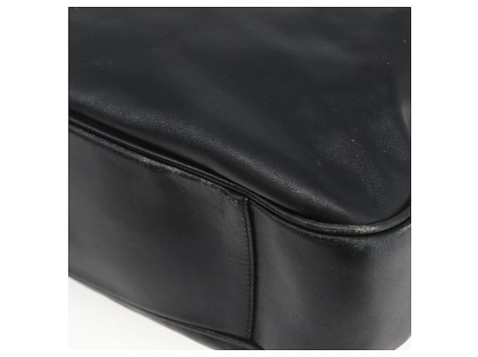 Borsa a Spalla Gucci Bamboo in Pelle 2 in 1 Nero Oro 001 1577 3444 Auth 162200 D'oro - vista 16