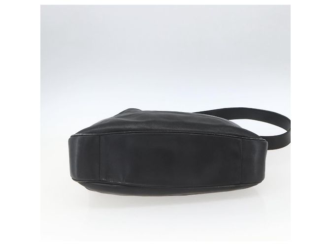 Borsa a Spalla Gucci Bamboo in Pelle 2 in 1 Nero Oro 001 1577 3444 Auth 162200 D'oro - vista 5