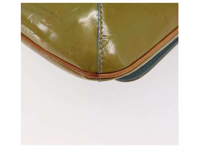 LOUIS VUITTON Bolsa de Ombro Vernis Thompson Street Azul Bebê M91009 Auth BA10188 Azul claro - vista 16