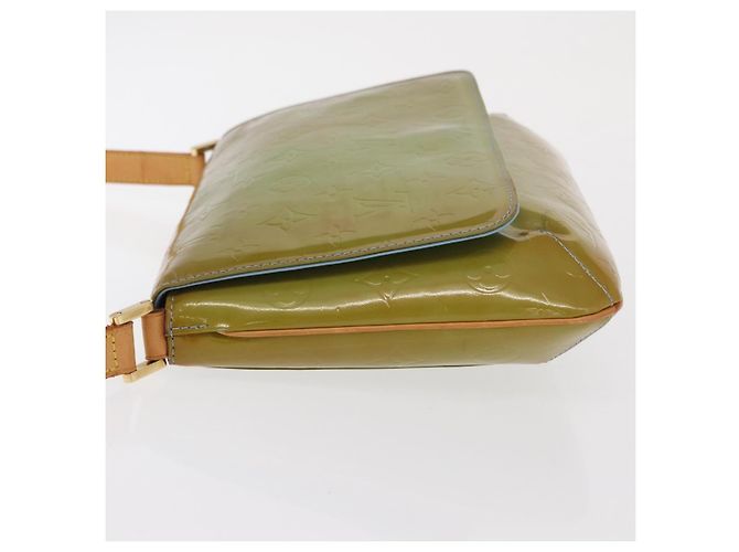 LOUIS VUITTON Bolsa de Ombro Vernis Thompson Street Azul Bebê M91009 Auth BA10188 Azul claro - vista 4
