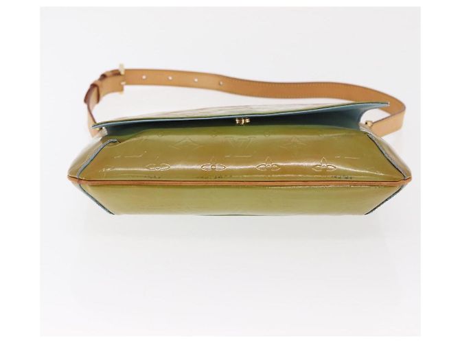 LOUIS VUITTON Bolsa de Ombro Vernis Thompson Street Azul Bebê M91009 Auth BA10188 Azul claro - vista 5