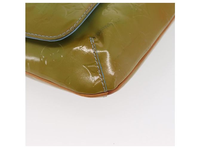 LOUIS VUITTON Bolsa de Ombro Vernis Thompson Street Azul Bebê M91009 Auth BA10188 Azul claro - vista 9