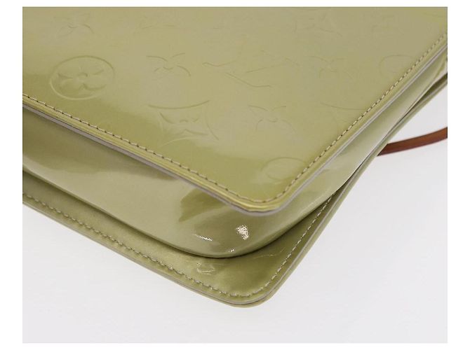 LOUIS VUITTON Bolsa de Accesorios Motto Monogram Vernis Gris M91030 LV Auth BA10058 - vista 16